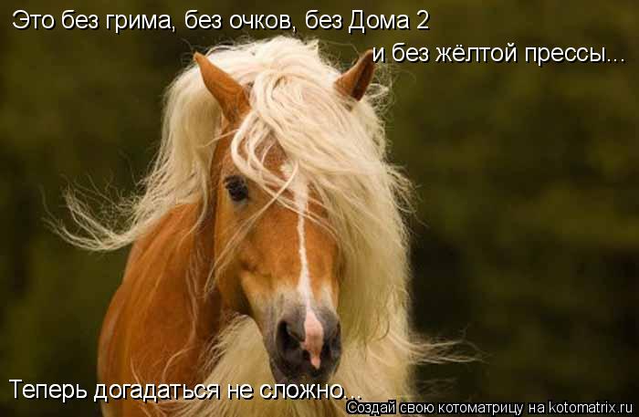 Это без грима, без очков, без Дома 2 и без жёлтой прессы... Теперь догадаться не сложно... Теперь д... Котоматрица: Это без грима, без очков, без Дома 2 и без жёлтой прессы... Теперь догадаться не сложно... Теперь догадаться не сложно...