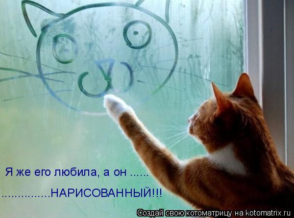 Я же его любила, а он ...... ...............НАРИСОВАННЫЙ!!!... Котоматрица: Я же его любила, а он ...... ...............НАРИСОВАННЫЙ!!!