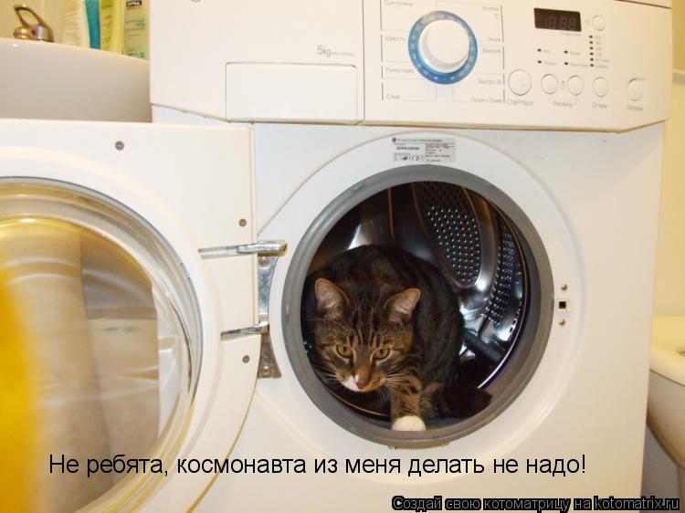 Не ребята, космонавта из меня делать не надо!... Котоматрица: Не ребята, космонавта из меня делать не надо!