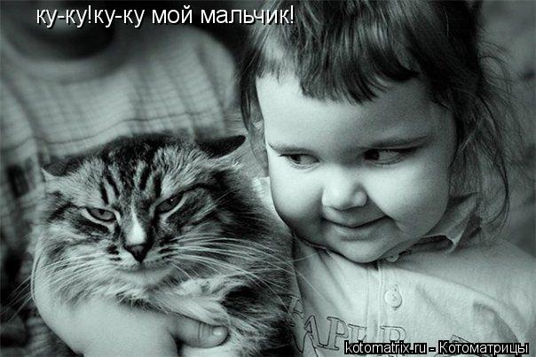 ку-ку!ку-ку мой мальчик!... Котоматрица: ку-ку!ку-ку мой мальчик!
