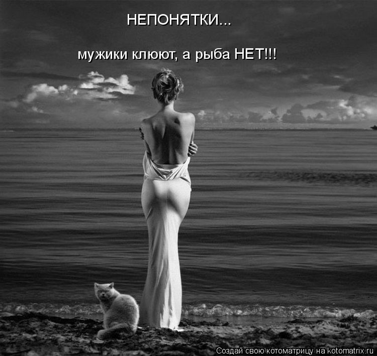 НЕПОНЯТКИ... мужики клюют, а рыба НЕТ!!!... Котоматрица: НЕПОНЯТКИ... мужики клюют, а рыба НЕТ!!!