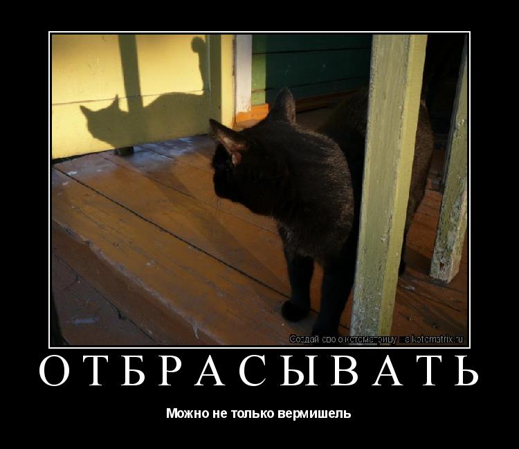 ОТБРАСЫВАТЬ Можно не только вермишель... Котоматрица: ОТБРАСЫВАТЬ Можно не только вермишель
