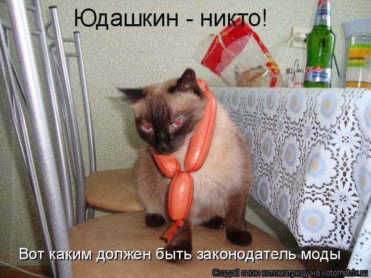 Юдашкин - никто! Вот каким должен быть законодатель моды... Котоматрица: Юдашкин - никто! Вот каким должен быть законодатель моды