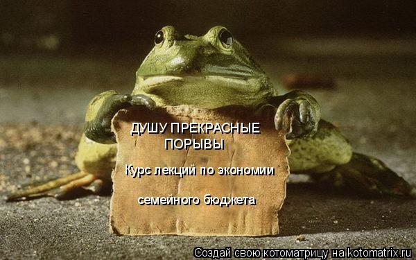 Курс лекций по экономии семейного бюджета ДУШУ ПРЕКРАСНЫЕ ПОРЫВЫ... Котоматрица: Курс лекций по экономии семейного бюджета ДУШУ ПРЕКРАСНЫЕ ПОРЫВЫ