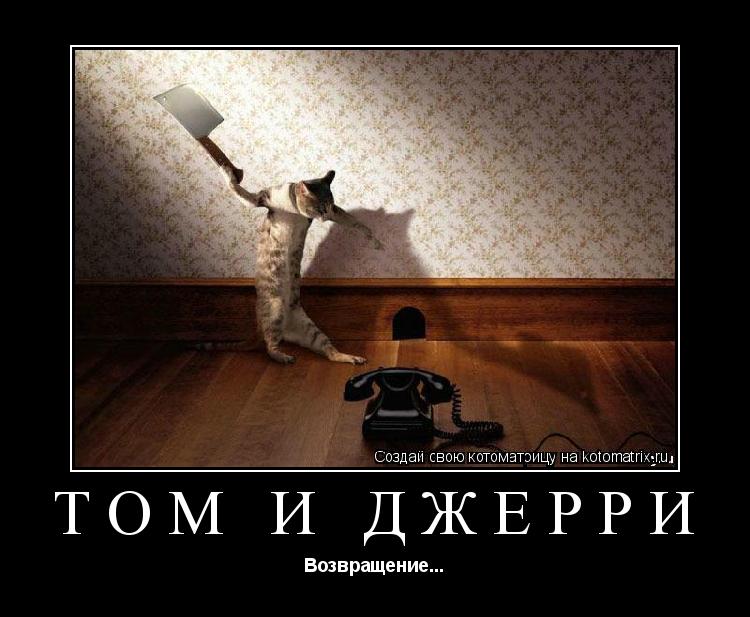 Том и Джерри Возвращение...... Котоматрица: Том и Джерри Возвращение...