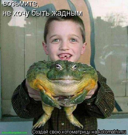 Котоматрица: возьмите, не хочу быть жадным