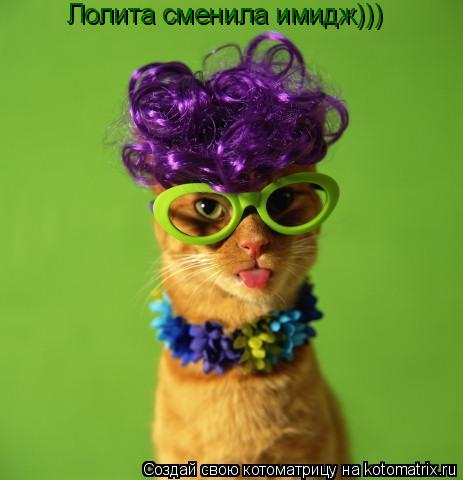 Лолита сменила имидж)))... Котоматрица: Лолита сменила имидж)))
