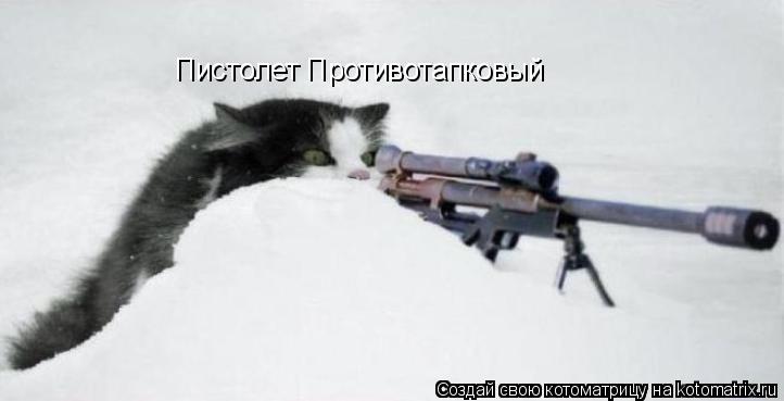 Пистолет Противотапковый... Котоматрица: Пистолет Противотапковый