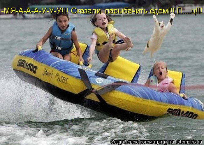 -МЯ-А-А-А-У-У-У!!! Сказали, парыбачить едем!!! П....ц!!!... Котоматрица: -МЯ-А-А-А-У-У-У!!! Сказали, парыбачить едем!!! П....ц!!!