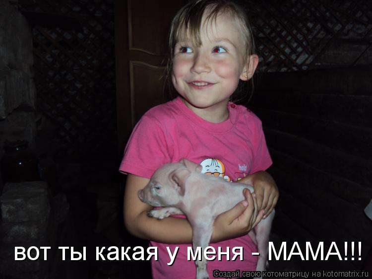 вот ты какая у меня - МАМА!!!... Котоматрица: вот ты какая у меня - МАМА!!!