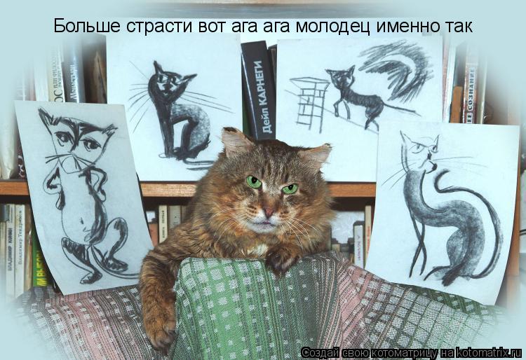 Больше страсти вот ага ага молодец именно так... Котоматрица: Больше страсти вот ага ага молодец именно так