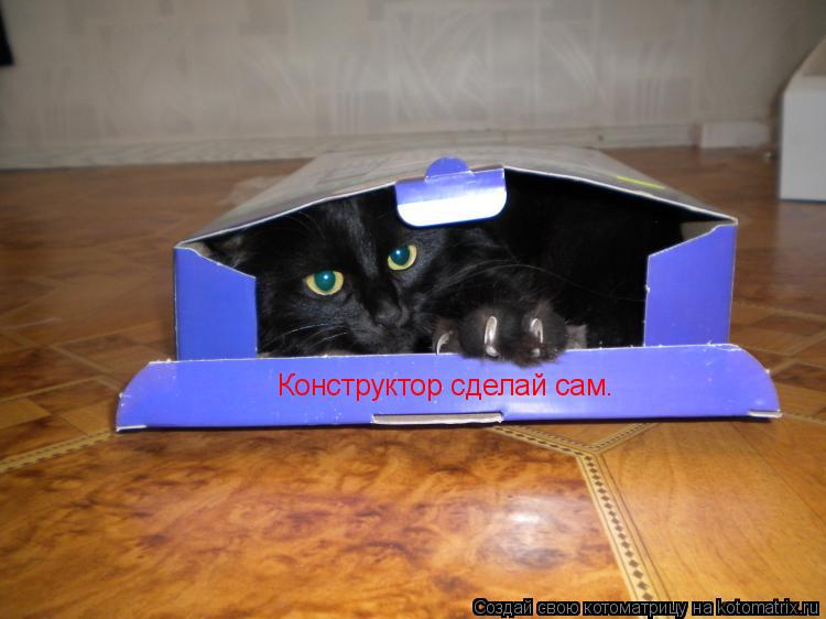 Конструктор сделай сам.... Котоматрица: Конструктор сделай сам.