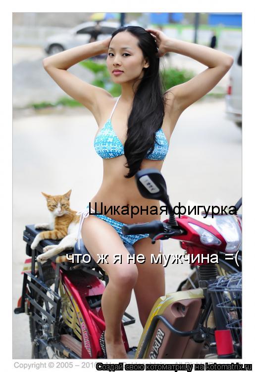 Котоматрица: Шикарная фигурка что ж я не мужчина =(