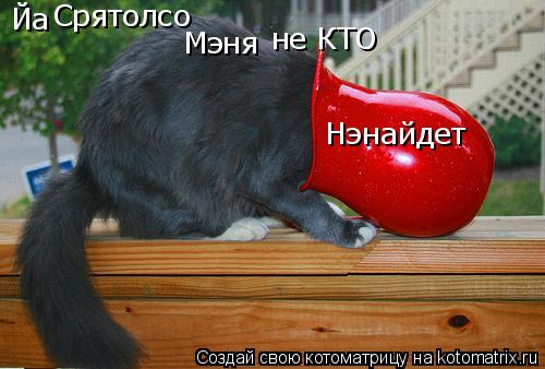 Йа Срятолсо Мэня не КТО Нэнайдет... Котоматрица: Йа Срятолсо Мэня не КТО Нэнайдет