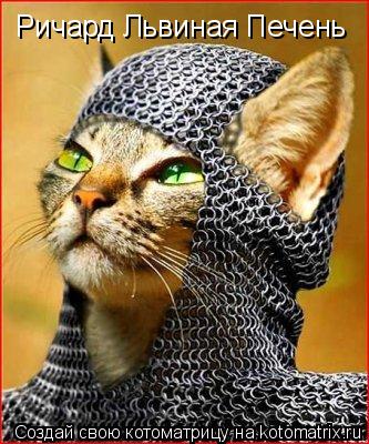 Котоматрица: Ричард Львиная Печень