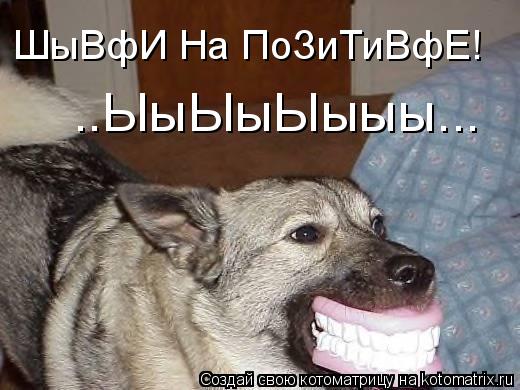 ..ЫыЫыЫыыы... ШыВфИ На ПоЗиТиВфЕ!... Котоматрица: ..ЫыЫыЫыыы... ШыВфИ На ПоЗиТиВфЕ!