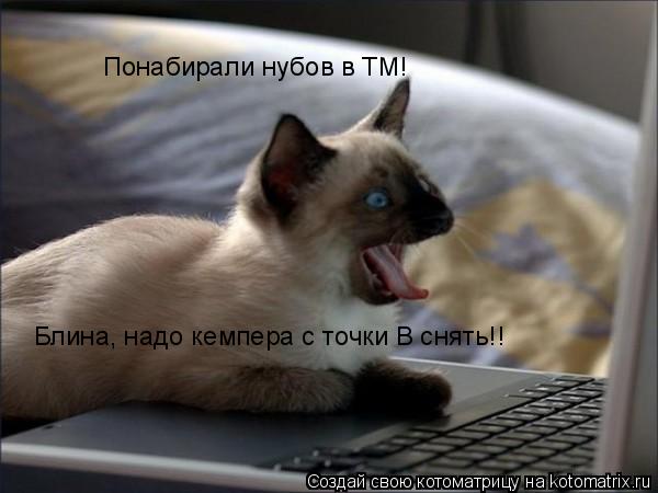 Блина, надо кемпера с точки B снять!! Понабирали нубов в TM!... Котоматрица: Блина, надо кемпера с точки B снять!! Понабирали нубов в TM!