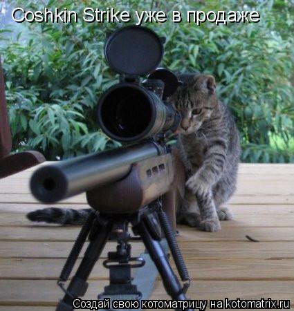 Coshkin Strike уже в продаже... Котоматрица: Coshkin Strike уже в продаже