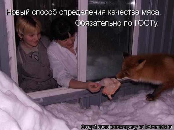 Новый способ определения качества мяса. Обязательно по ГОСТу.... Котоматрица: Новый способ определения качества мяса. Обязательно по ГОСТу.