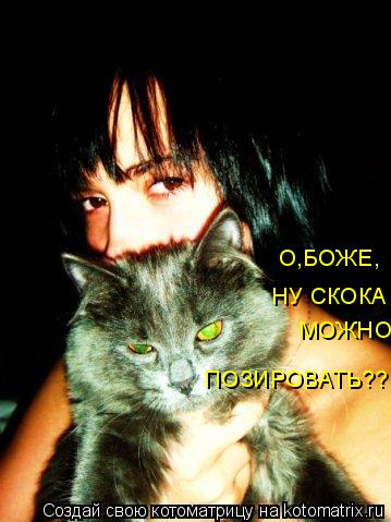 О,БОЖЕ, НУ СКОКА МОЖНО ПОЗИРОВАТЬ??... Котоматрица: О,БОЖЕ, НУ СКОКА МОЖНО ПОЗИРОВАТЬ??