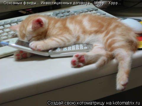 Основные фонды... Инвестиционные договора... Мррр... Хррр... Основные фонды... Инвестиционные договор... Котоматрица: Основные фонды... Инвестиционные договора... Мррр... Хррр... Основные фонды... Инвестиционные договора... Мррр... Хррр...