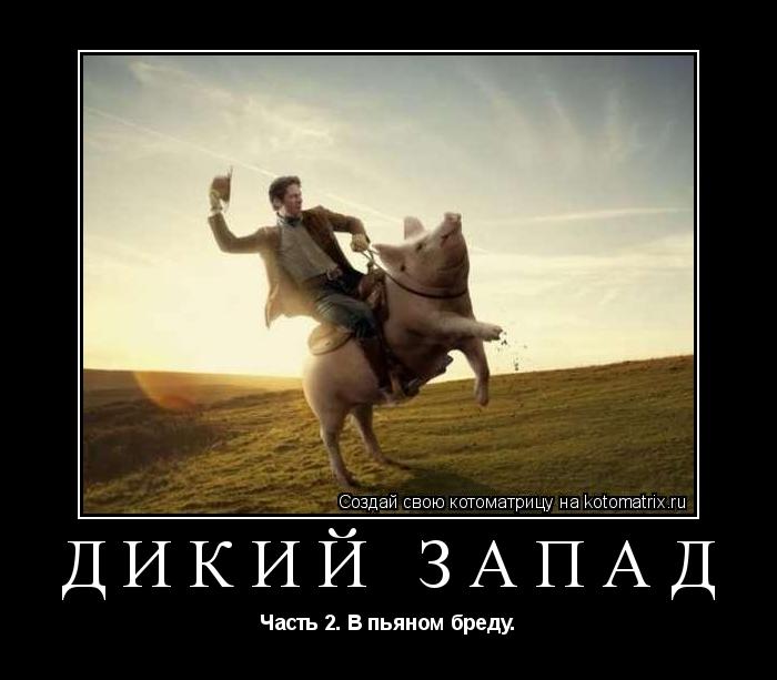 Дикий запад Часть 2. В пьяном бреду.... Котоматрица: Дикий запад Часть 2. В пьяном бреду.
