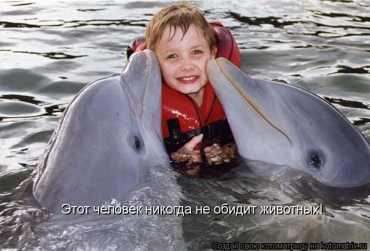 Этот человек никогда не обидит животных!... Котоматрица: Этот человек никогда не обидит животных!