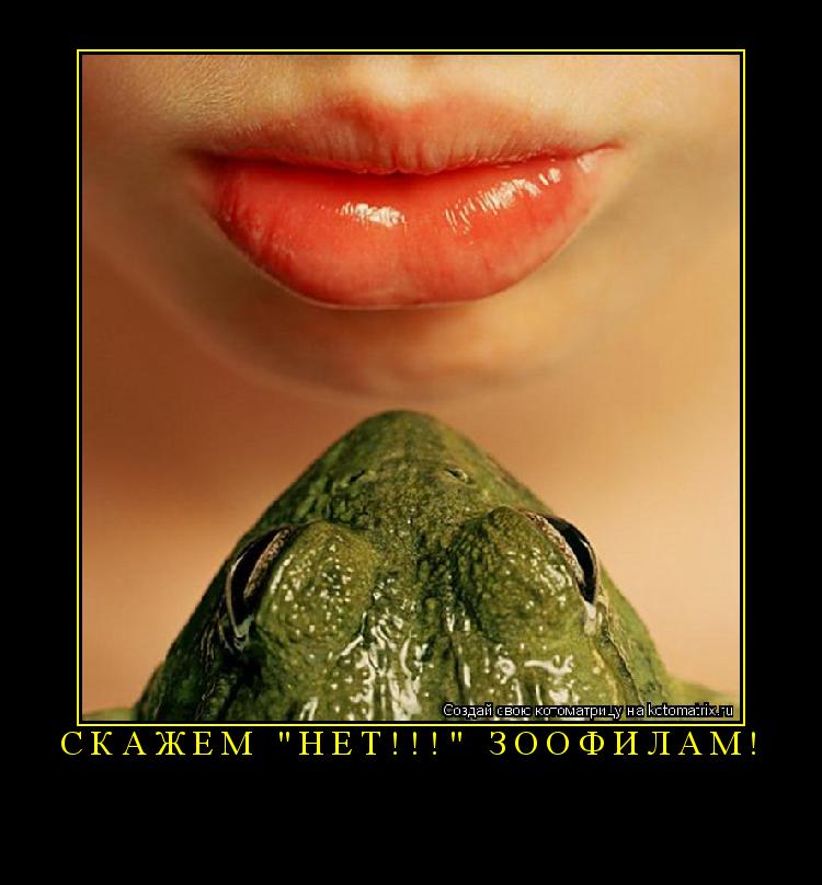 Котоматрица: Скажем "НЕТ!!!" зоофилам! 
