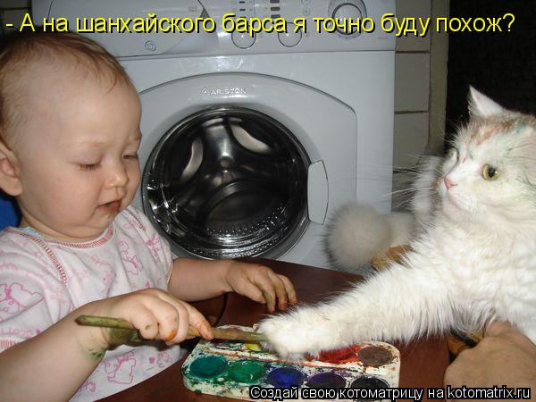 Котоматрица: - А на шанхайского барса я точно буду похож?