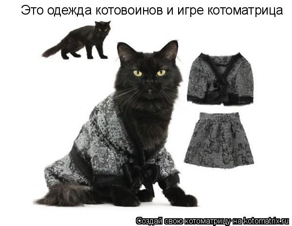 Котоматрица: Это одежда котовоинов и игре котоматрица