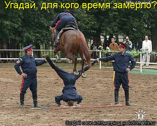 Угадай, для кого время замерло?... Котоматрица: Угадай, для кого время замерло?