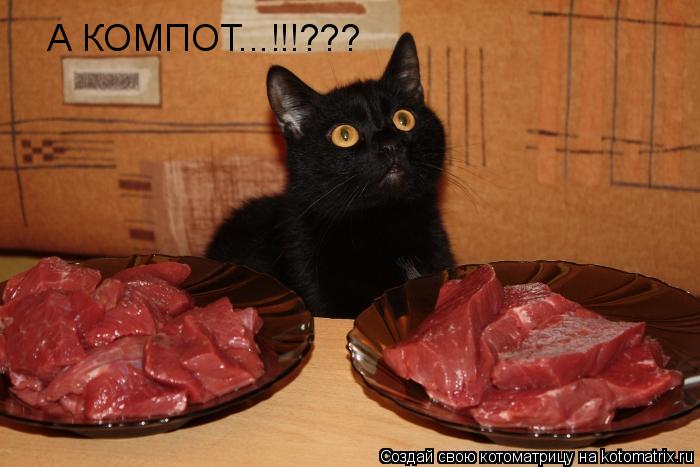 Котоматрица: А КОМПОТ...!!!???