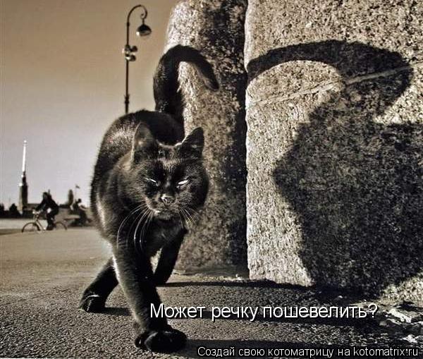Котоматрица: Может речку пошевелить?