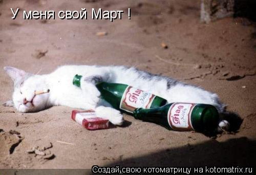 Котоматрица: У меня свой Март !