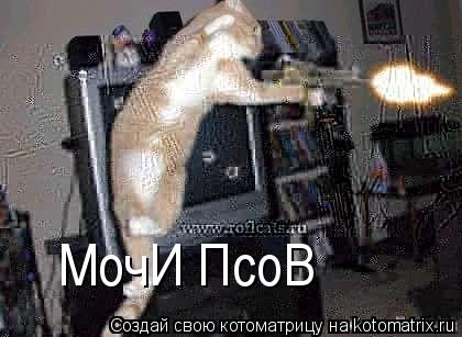 МочИ ПсоВ... Котоматрица: МочИ ПсоВ