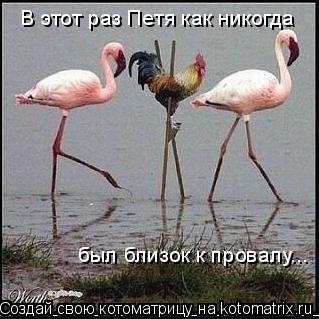 В этот раз Петя как никогда был близок к провалу...... Котоматрица: В этот раз Петя как никогда был близок к провалу...