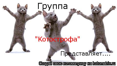 Группа "Котострофа" Представляет....... Котоматрица: Группа "Котострофа" Представляет....