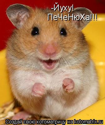 -Йуху! ПеЧеНюХа!!!... Котоматрица: -Йуху! ПеЧеНюХа!!!