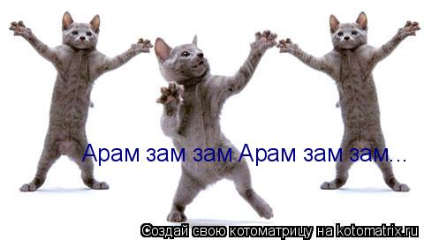 Арам зам зам Арам зам зам...... Котоматрица: Арам зам зам Арам зам зам...