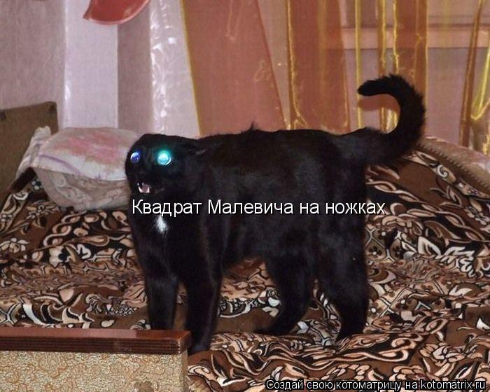 Квадрат Малевича на ножках... Котоматрица: Квадрат Малевича на ножках