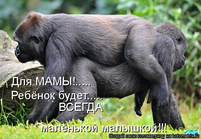 Для МАМЫ!..... Ребёнок будет..... ВСЕГДА маленькой малышкой!!!... Котоматрица: Для МАМЫ!..... Ребёнок будет..... ВСЕГДА маленькой малышкой!!!