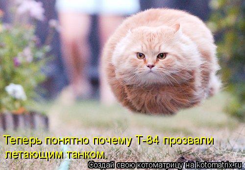 Теперь понятно почему Т-84 прозвали летающим танком.... Котоматрица: Теперь понятно почему Т-84 прозвали летающим танком.