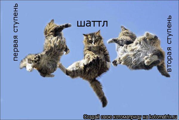 Котоматрица: первая ступень вторая ступень шаттл