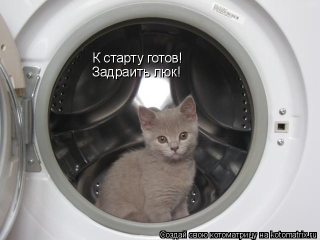 К старту готов! Задраить люк!... Котоматрица: К старту готов! Задраить люк!