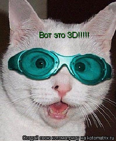 Вот это ЗD!!!!!... Котоматрица: Вот это ЗD!!!!!