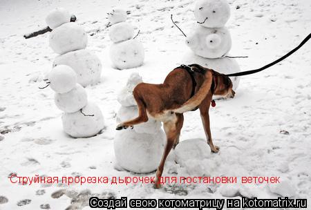 Струйная прорезка дырочек для постановки веточек... Котоматрица: Струйная прорезка дырочек для постановки веточек