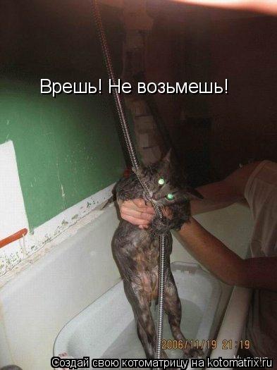 Котоматрица: Врешь! Не возьмешь!