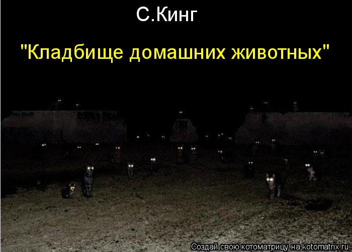 Котоматрица: С.Кинг "Кладбище домашних животных"