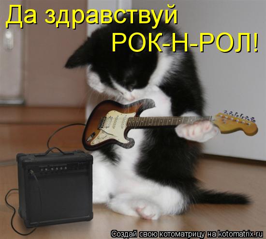Да здравствуй РОК-Н-РОЛ!... Котоматрица: Да здравствуй РОК-Н-РОЛ!