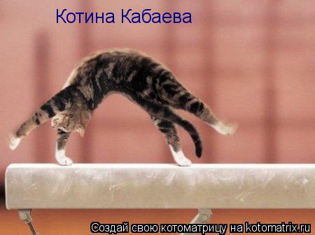 Котоматрица: Котина Кабаева